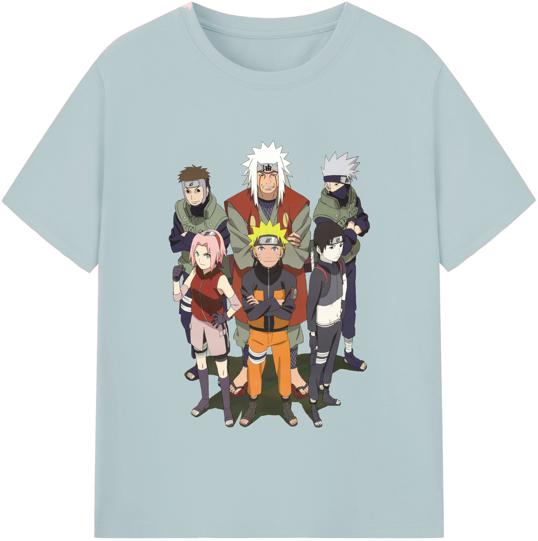 （画像用） NARUTO -ナルト- うずまき ナルト Uzumaki Naruto 綿100％半袖Tシャツ（フロントプリント）